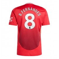 Camiseta Manchester United Bruno Fernandes #8 Primera Equipación Replica 2024-25 mangas cortas